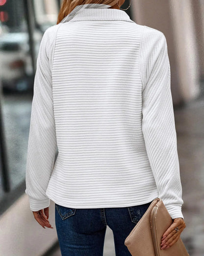 Populaire River Sweater Met V-hals Voor Dames