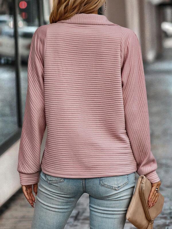 Populaire River Sweater Met V-hals Voor Dames