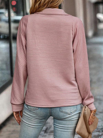 Populaire River Sweater Met V-hals Voor Dames