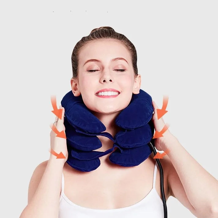 PortaPillow Neck | Directe verlichting van nekpijn & ruggenmergtractie-apparaat