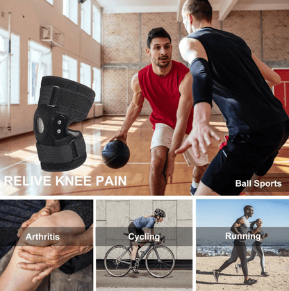 PowerKnee | Kniebrace | Verstelbaar en Scharnierend | Optimale Ondersteuning & Comfort