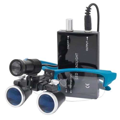 Professionele Tandheelkundige Loupes met LED – HD Vergroting & Schaduwvrije Verlichting voor Chirurgie & Medisch Gebruik