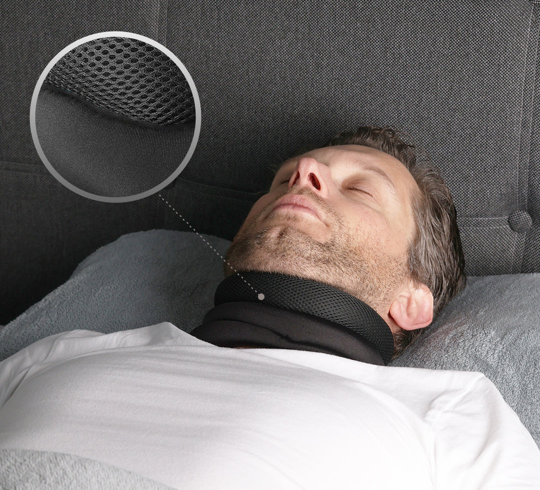 SleepAlign Neksteun tegen Snurken & Slaaphouding – Comfortabel en Ademend Anti-Snurkkussen
