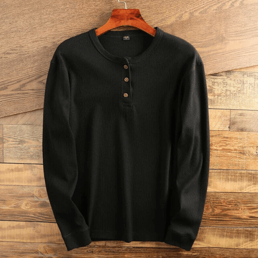 RALF | Wafelstructuur Shirt | Comfortabel Heren Shirt | Casual & Sportief