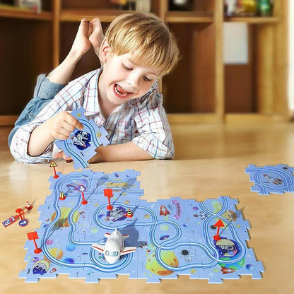Racebaan Puzzel | Stimuleer de creativiteit van je kind