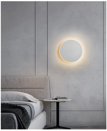 Lumeo LED Wandlamp Rond – Dimbaar, 20/30 cm – Aanraak & Sensorbediening