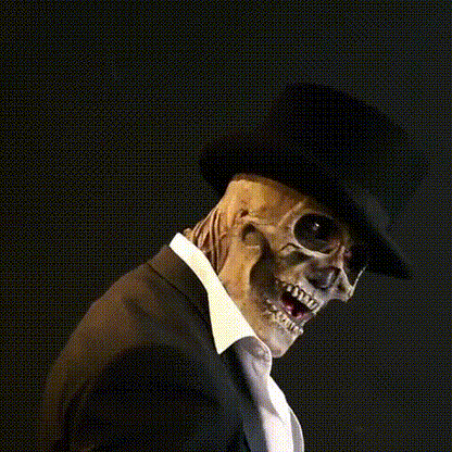 GriezelKop Halloweenmasker – Realistisch Skeletmasker met Hersenen voor Volwassenen