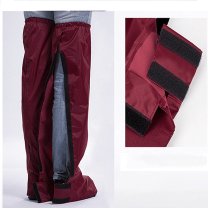 RainGuard Broek met Overschoenen – Waterafstotend en Verstelbare Pasvorm