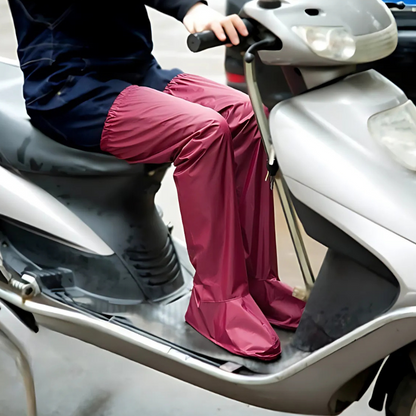RainGuard Broek met Overschoenen – Waterafstotend en Verstelbare Pasvorm