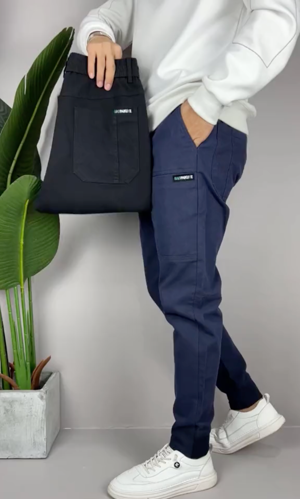 Rekbare Cargo Broek voor heren
