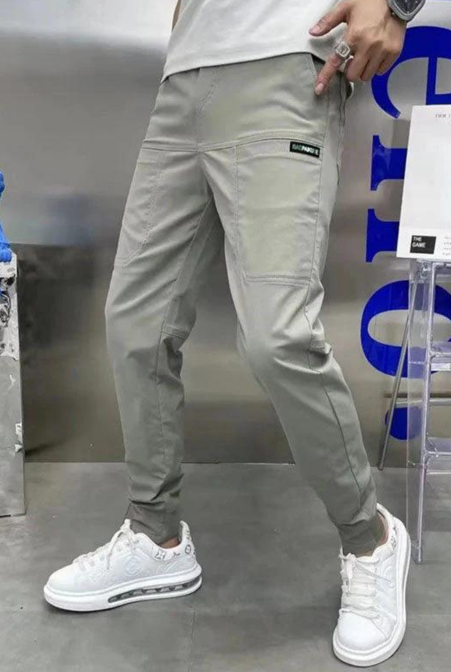 Rekbare Cargo Broek voor heren