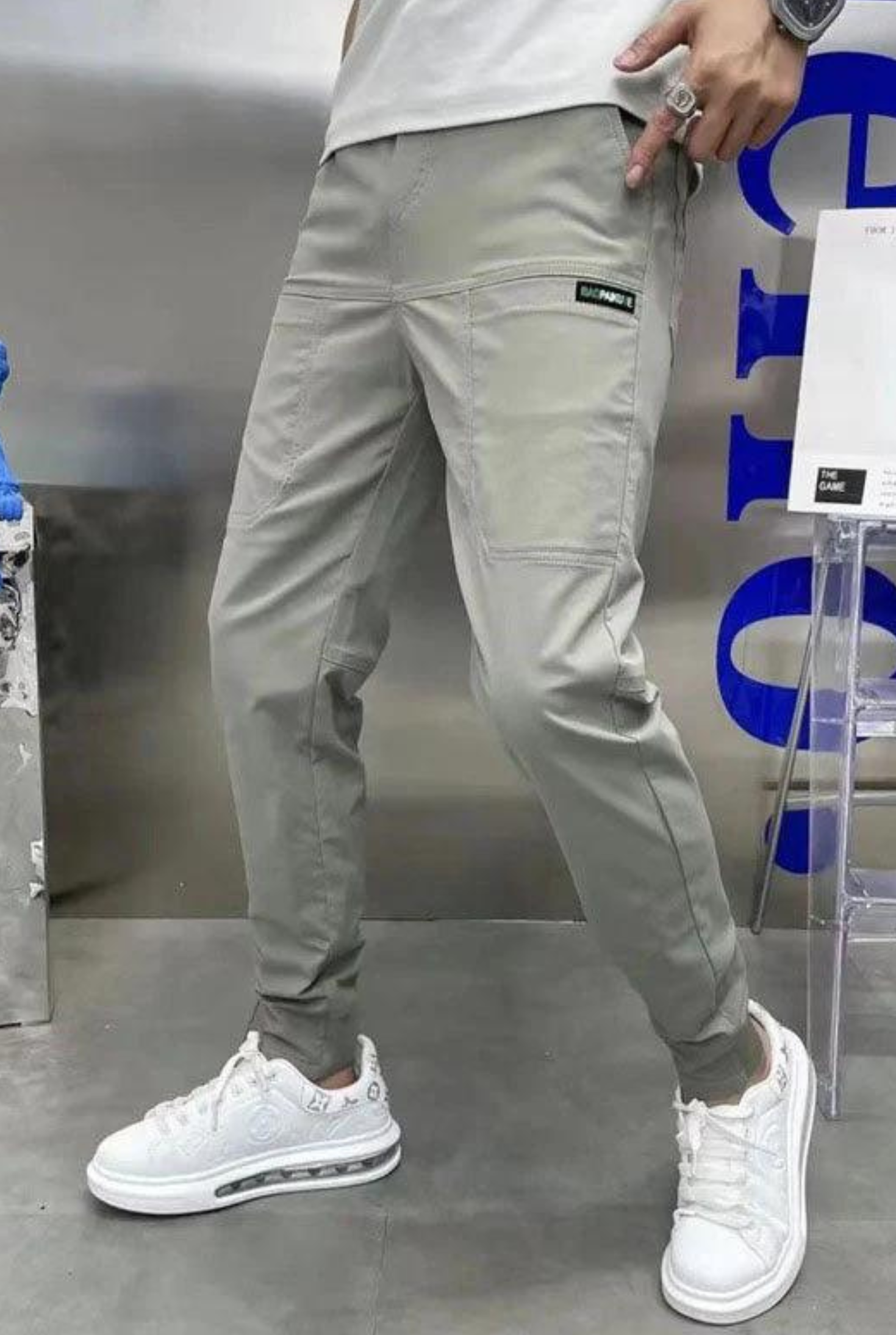 Rekbare Cargo Broek voor heren