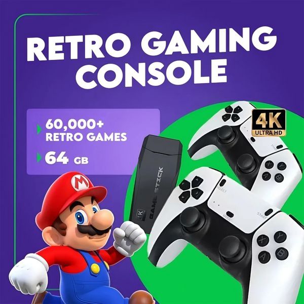 Retro Console - 60.000 Spellen Ervaring