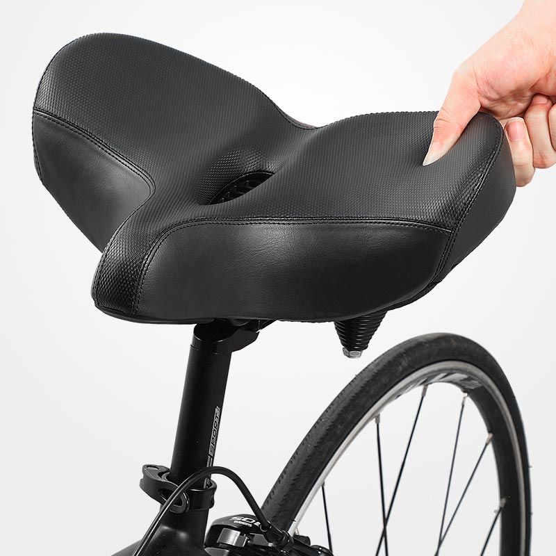 RidEase comfortabel, ergonomisch gevormd fietszadel