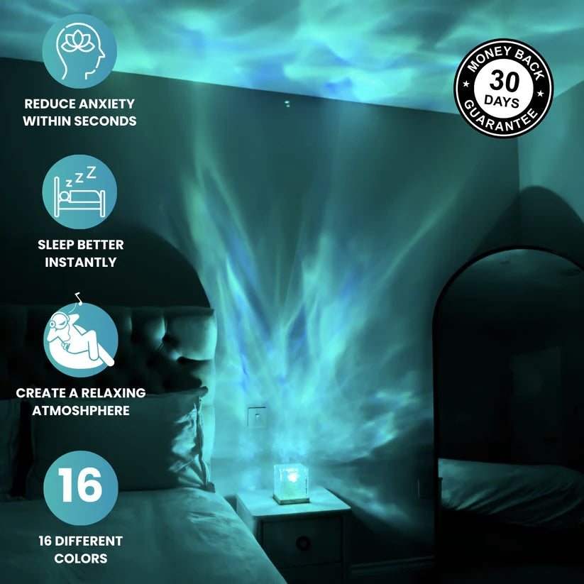 Ripple Lamp sfeer oceaan golf projector licht - 2025 nieuwe versie