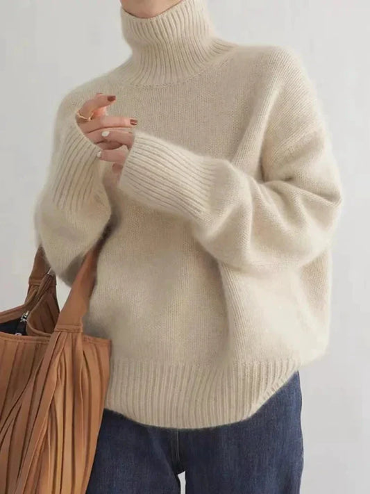 Elegante Dames Coltrui Elayna – Zachte Warme Turtleneck met Luxe Pasvorm
