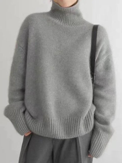 Elegante Dames Coltrui Elayna – Zachte Warme Turtleneck met Luxe Pasvorm