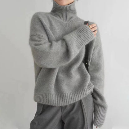 Elegante Dames Coltrui Elayna – Zachte Warme Turtleneck met Luxe Pasvorm