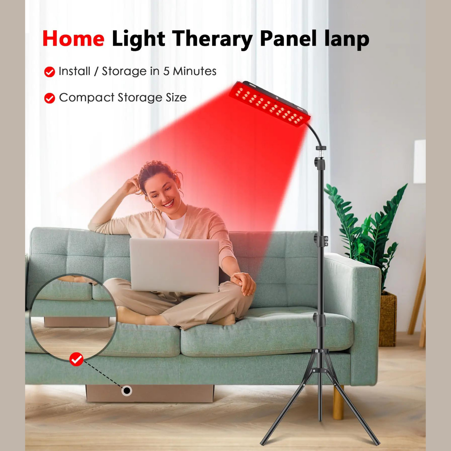 Roodlichttherapie Staande Lamp Strip