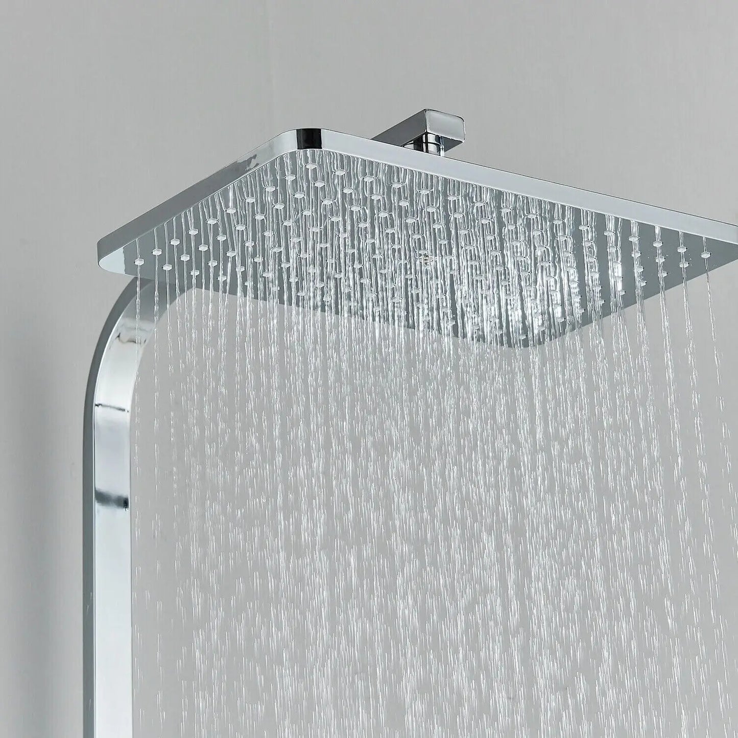 RainFlow Luxe regendouche set – verstelbare messing douchekraan met 4 functies