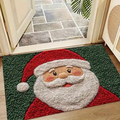 Feestelijke Winterdeurmat 40x60cm Antislip - Kerstdecoratie voor Entree