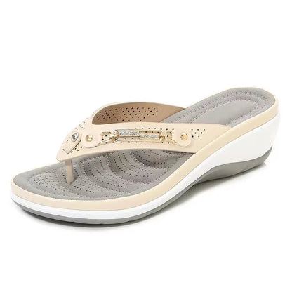 ZomerZacht Orthopedische Dames Slipper met Comfortvoetbed – Luchtig, ondersteunend en stijlvol – Perfect voor warme dagen