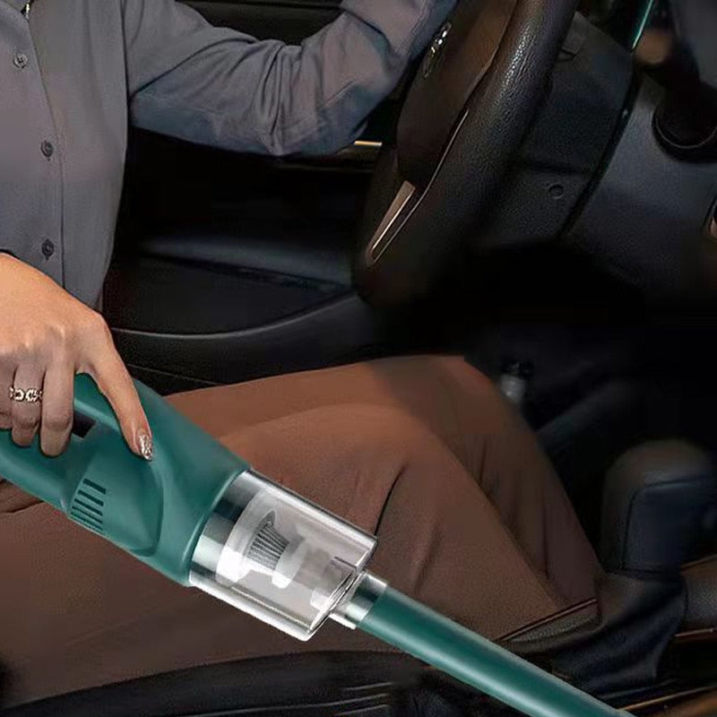 Compacte Draadloze Autostofzuiger met Turbo Zuigkracht