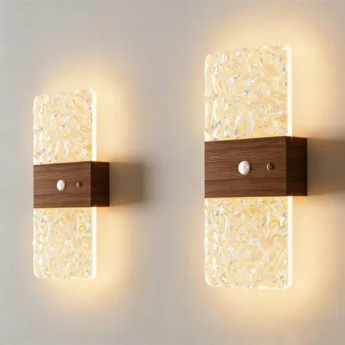 Slimme Bewegingssensor Wandlamp Set 2 Stuks - Draadloos, Dimbaar, Magnetisch