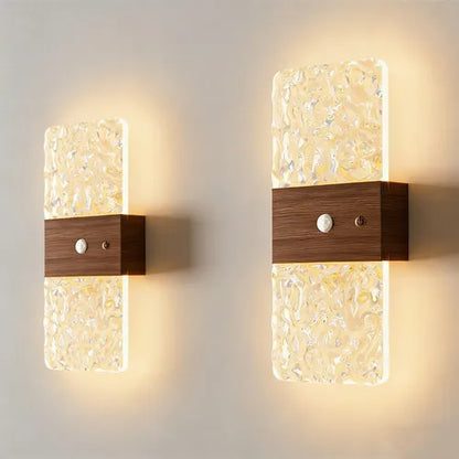 Slimme Bewegingssensor Wandlamp Set 2 Stuks - Draadloos, Dimbaar, Magnetisch