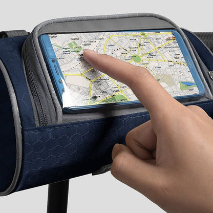 FietsStuur Tas met Touchscreen en Waterdichte Opslag 3,5L