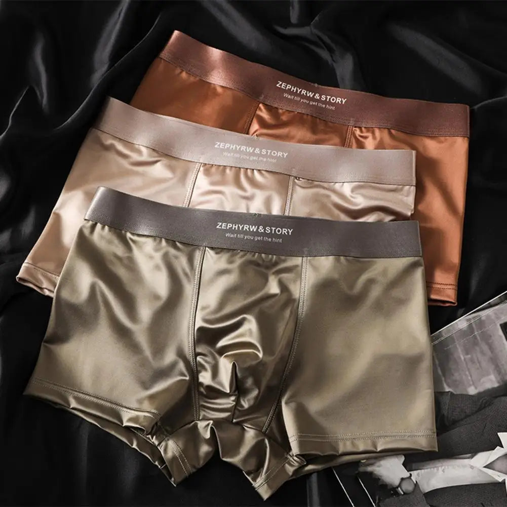 Zijdezachte Herenboxershort met Sculptuurpasvorm – De Luxe Lichaamsvormer