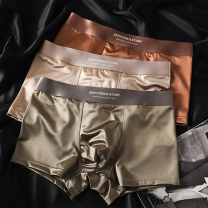 Zijdezachte Herenboxershort met Sculptuurpasvorm – De Luxe Lichaamsvormer