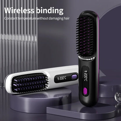 FlexStyle Draadloze Haarstyler met Keramische Verwarming