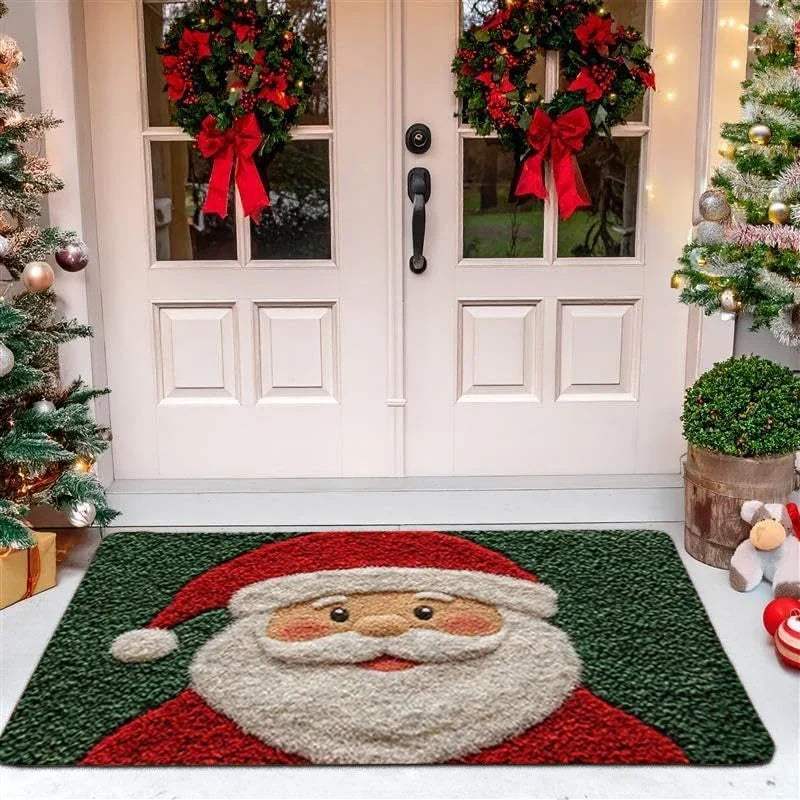 Feestelijke Winterdeurmat 40x60cm Antislip - Kerstdecoratie voor Entree