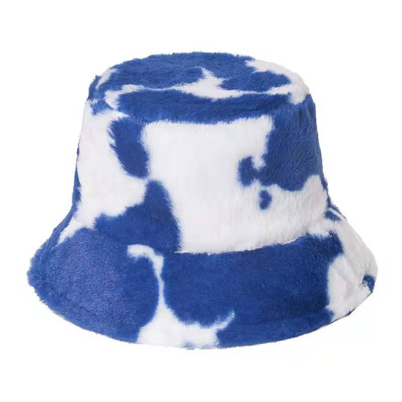 Fluweelzachte WinterHoed LuxePluche – Warme Unisex Bucket Hat voor Koude Dagen