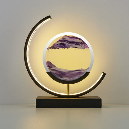 LED Tafellamp met Bewegend Zandlandschap – SandLight