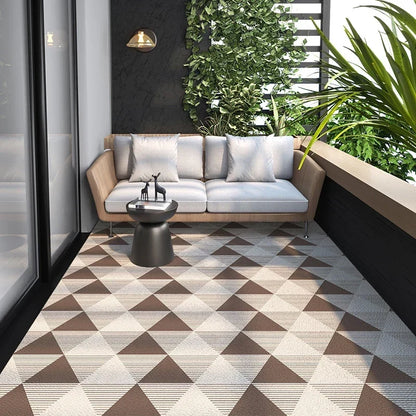 Geometrisch PVC Vloerkleed met Antislip - Keuken, Balkon & Woonkamer