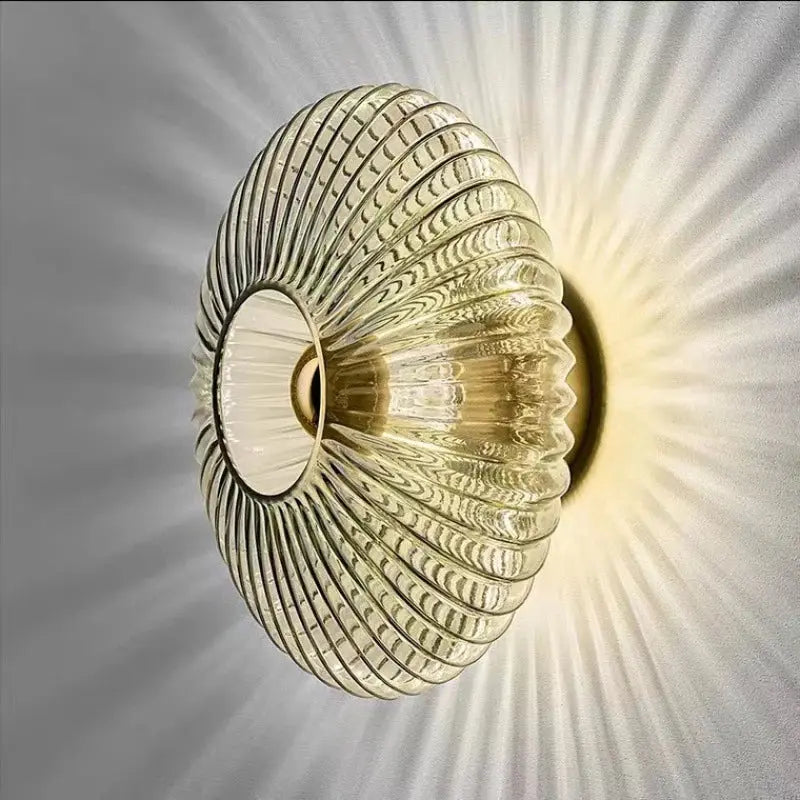 Wandlamp LumièreLux van Glas met Warme Gloed – De Sfeervolle Lichtaccentlamp