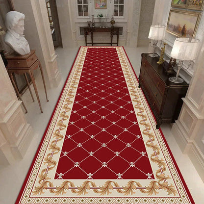Marokkaanse Geometrische Gangloper – Antislip Wasbare Looploper voor Hal Entree Gang