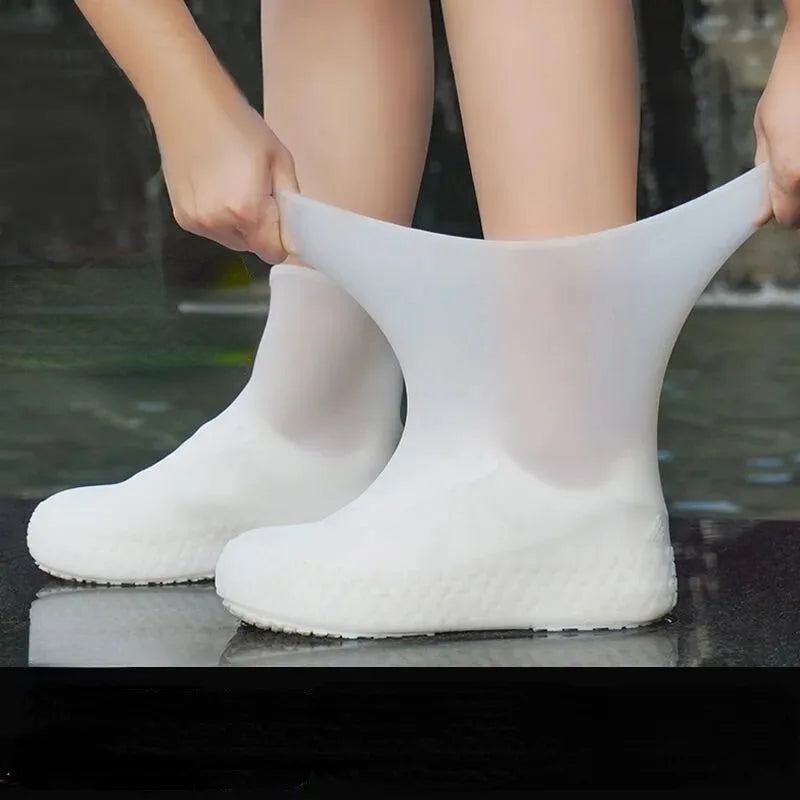 Flexibele Siliconen Overschoenen - Waterdicht & Antislip voor Regen en Modder