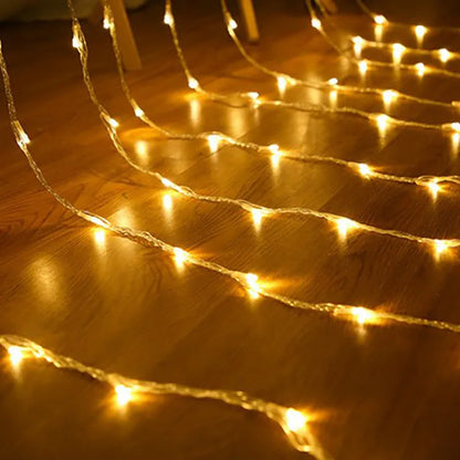 Kleurwisselende LED Gordijnverlichting – Decoratieve Lichtjes voor Raam en Muur
