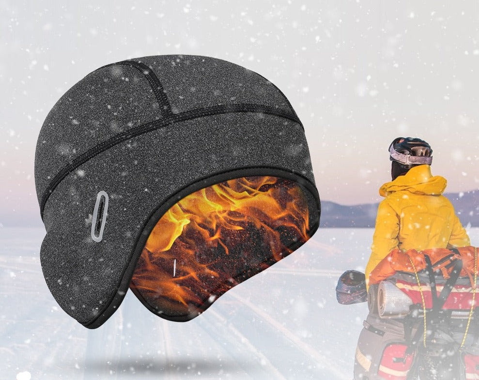 ThermoFit Wintermuts SlimShield – Rekbare Windbeschermende Sportmuts voor Buitenactiviteiten