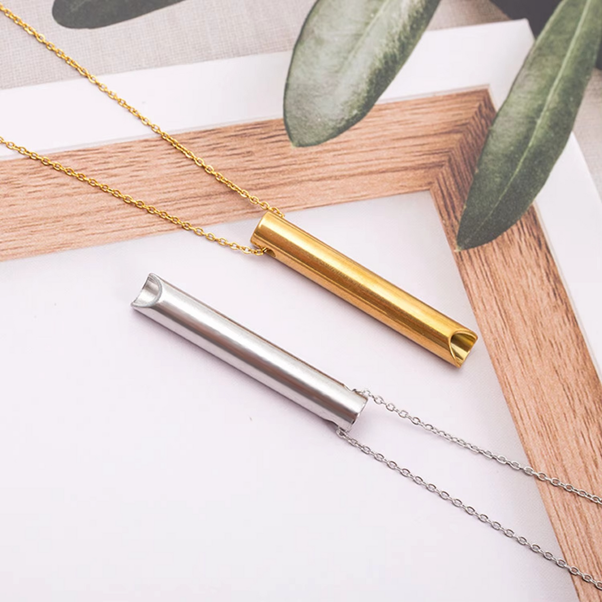 Ademhalings-ritme ketting voor mindfulness en ontspanning