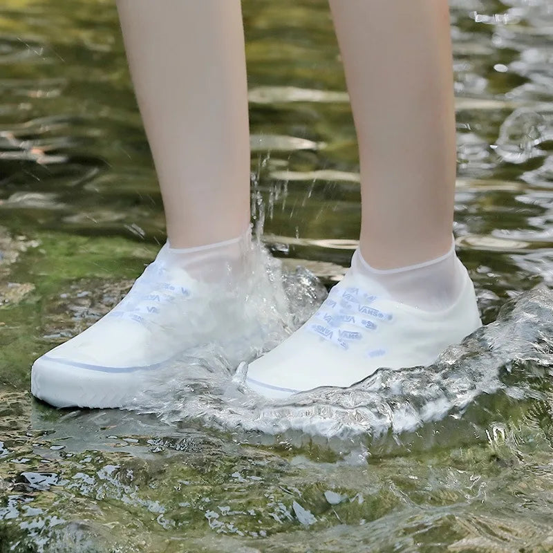 Flexibele Siliconen Overschoenen - Waterdicht & Antislip voor Regen en Modder