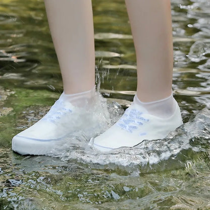 Flexibele Siliconen Overschoenen - Waterdicht & Antislip voor Regen en Modder
