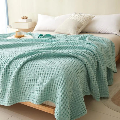 Scandinavische Katoenen Muslin Plaid – 100% Katoen, Zacht & Ademend