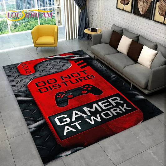 GameJoy Speelmat – Zachte 3D Gamepad Vloermat voor Kinderen en Gamers