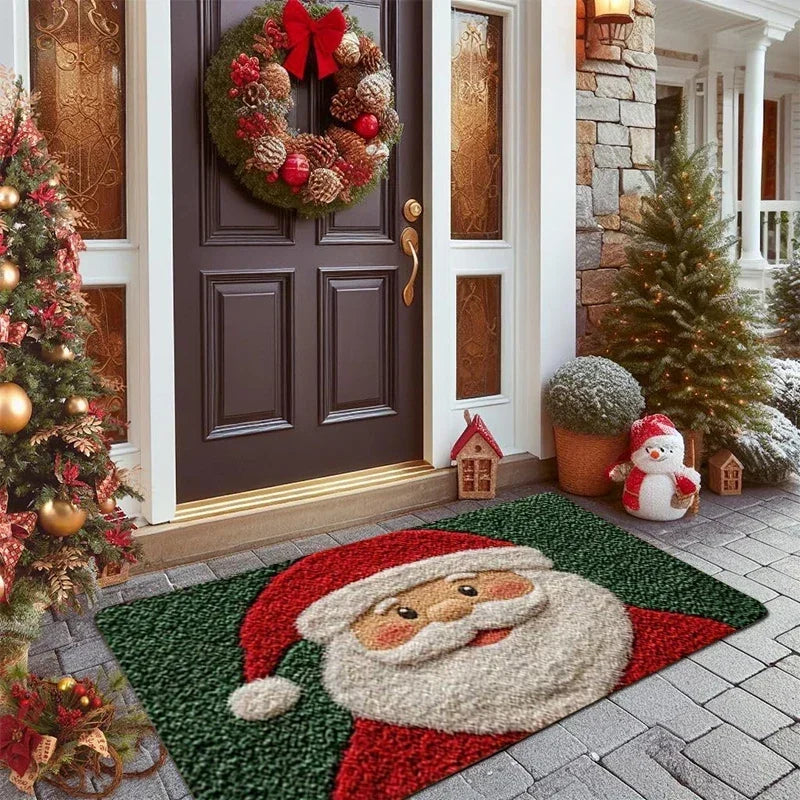 Feestelijke Winterdeurmat 40x60cm Antislip - Kerstdecoratie voor Entree
