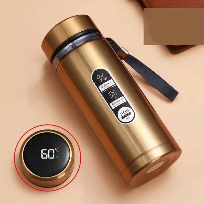 Digitale Thermoskan met LED-display | Lekvrij en Draagbaar