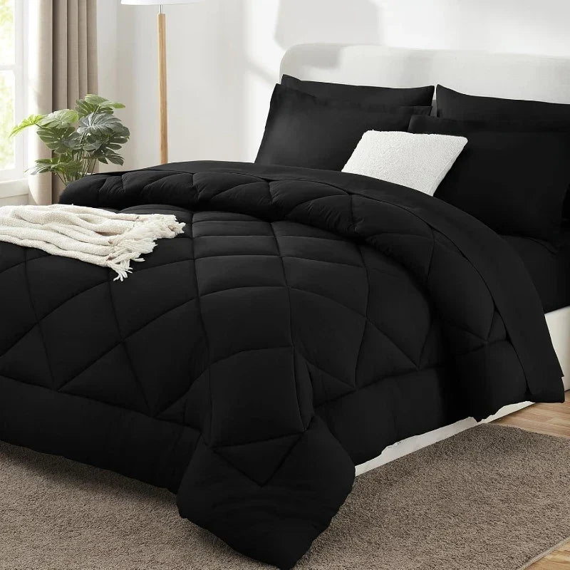 Polyester Winterdekbed Kingsize Effen - Zacht en Huidvriendelijk